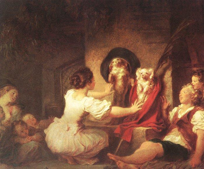 Jean-Honore Fragonard Education is Everything Germany oil painting art